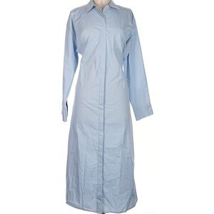 NWT RARE find Abercrombie and fitch button done blue shirt dress